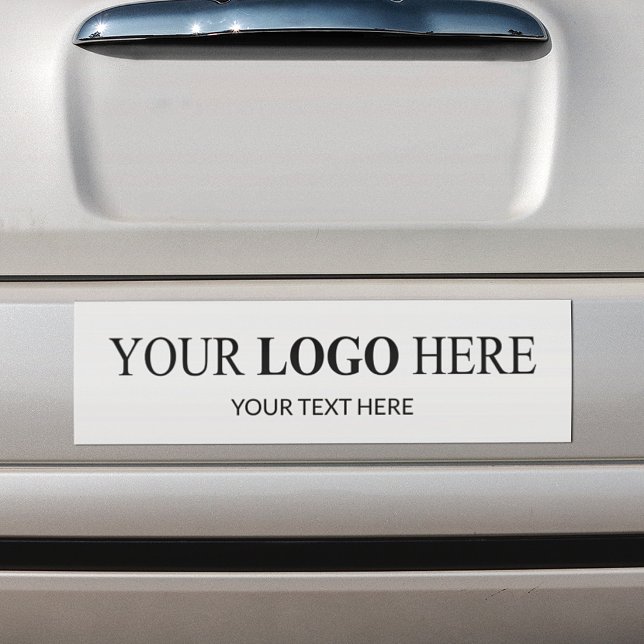 Custom Promotional Logo – No Minimum Order Bumper Sticker (Creator Uploaded)
