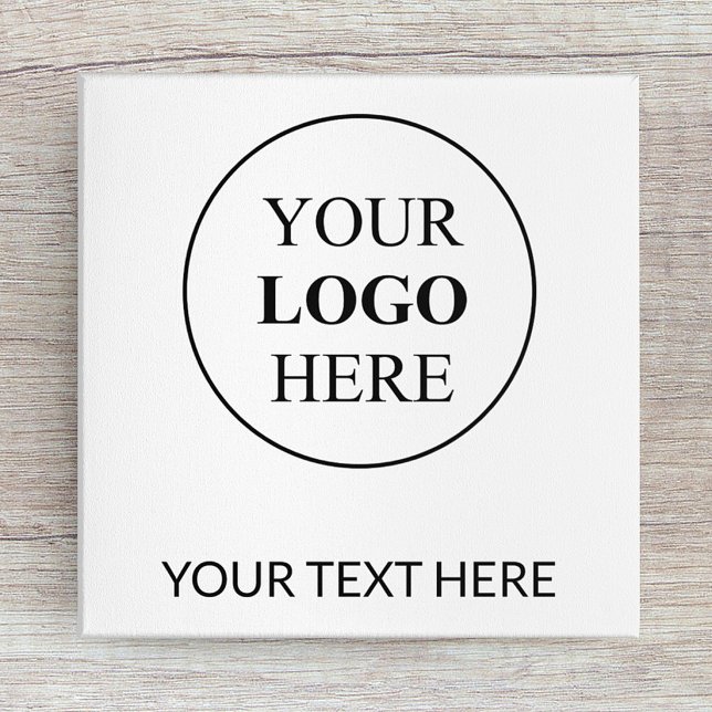 Custom Promotional Logo – No Minimum Order Canvas Print (Creator Uploaded)