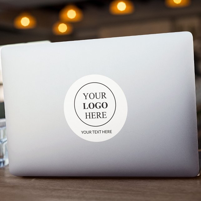 Custom Promotional Logo – No Minimum Order Classic Round Sticker (Creator Uploaded)