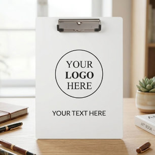 Custom Promotional Logo – No Minimum Order Clipboard