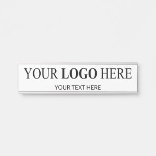 Custom Promotional Logo – No Minimum Order Door Sign