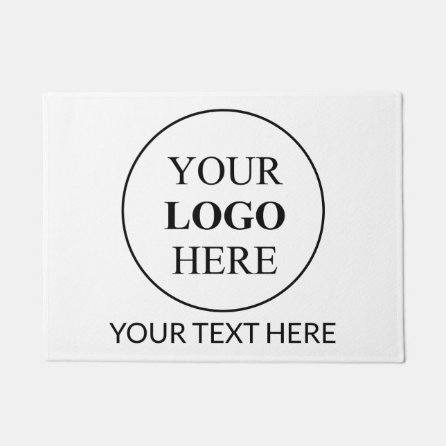 Custom Promotional Logo – No Minimum Order Doormat (Front)