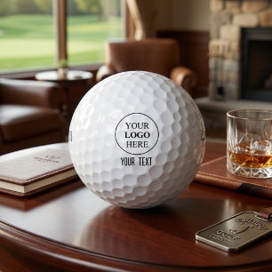 Custom Promotional Logo – No Minimum Order Golf Balls