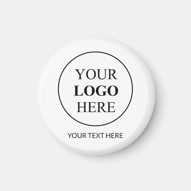 Custom Promotional Logo – No Minimum Order Magnet (Front)