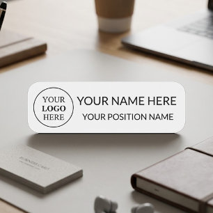 Custom Promotional Logo – No Minimum Order Name Tag