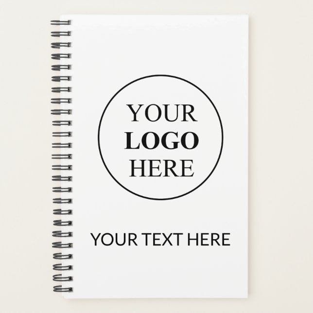 Custom Promotional Logo – No Minimum Order Planner (Front)