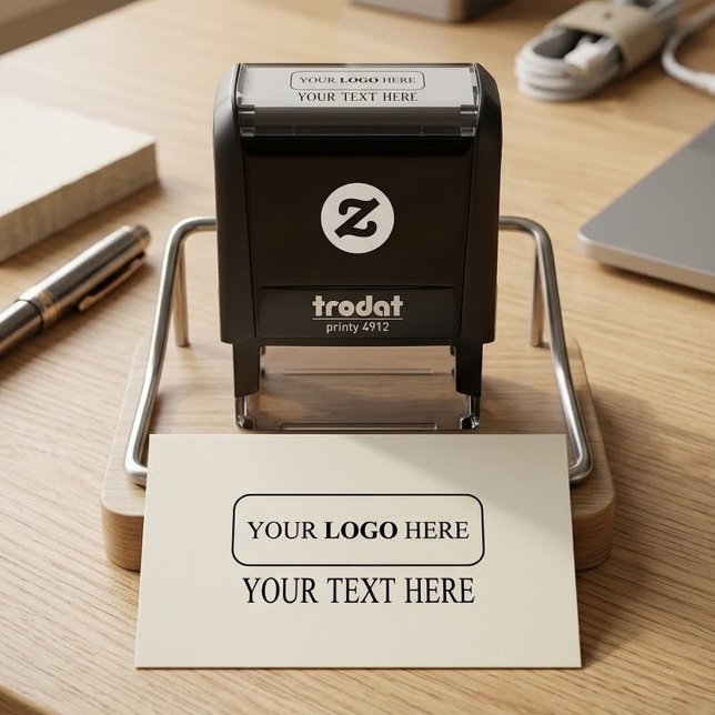 Custom Promotional Logo – No Minimum Order Self-inking Stamp (Creator Uploaded)