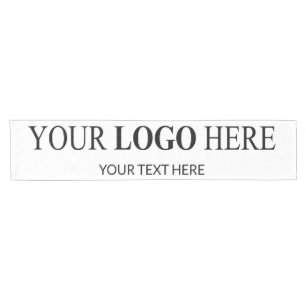 Custom Promotional Logo – No Minimum Order Short Table Runner