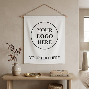 Custom Promotional Logo – No Minimum Order Tapestry