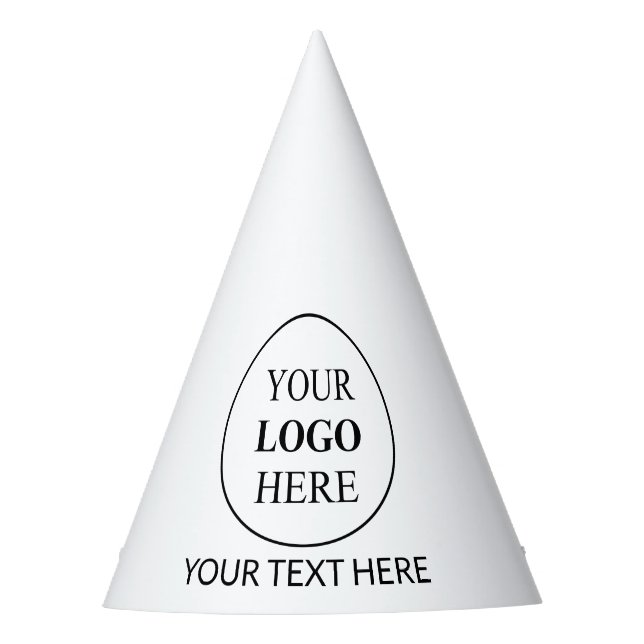 Custom Promotional Logo Party Hat (Front)