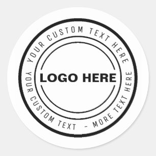 Custom Promotional Marketing Sticker with Business