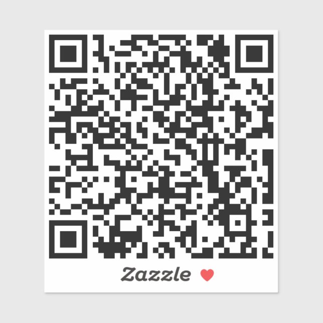 Custom Promotional QR Code  (Sheet)