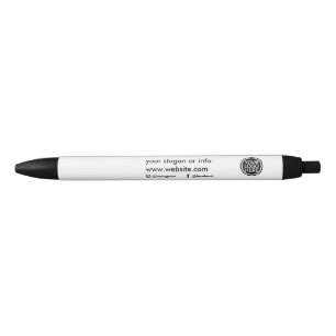 Custom Promotional Retractable Pen – Modern Black 