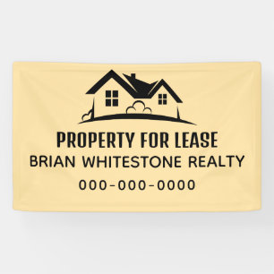 Custom Property for Lease Professional Real Estate Banner