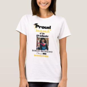 Custom Proud Family of a Graduate Matching T-Shirt