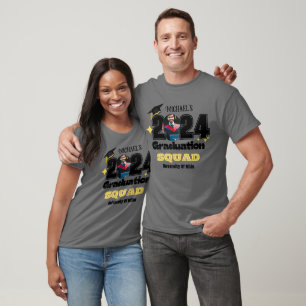 Custom Proud Family of a Graduate Matching T-Shirt