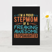 Custom Proud Stepmom Stepdaughter Quote Gift