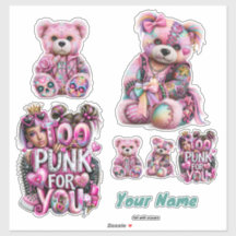 Custom Punk Bear Sheet