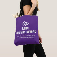 Custom Purple Company Cyber Technology Logo