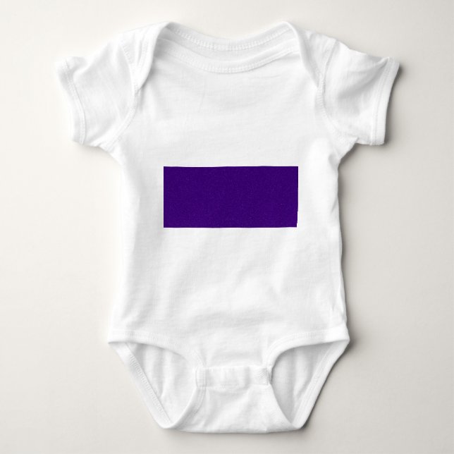 Custom Purple Noise Baby Bodysuit (Front)