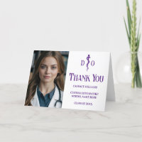 Custom Purple Osteopathic Medical Doctor Photo