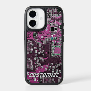 Custom Purple PCB Circuit Board for IT Pros 2