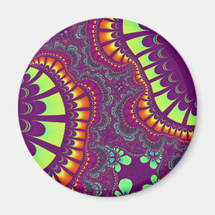 Custom Purple Rainbow Remix Magnet