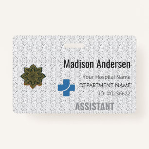 Custom PVC Name Badge – Plastic.ID.Logo.Event ID Badge