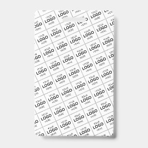 Custom QR Code Business Logo Name Template ID Badge