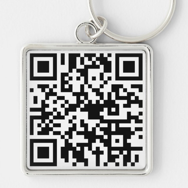 Custom QR CODE Key Ring (Front)