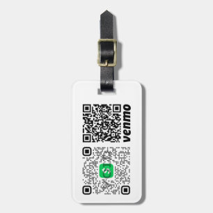 Custom QR Code Luggage Tag