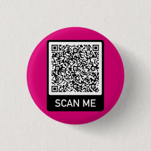 Custom QR Code Scan Info Text Button Your Colours