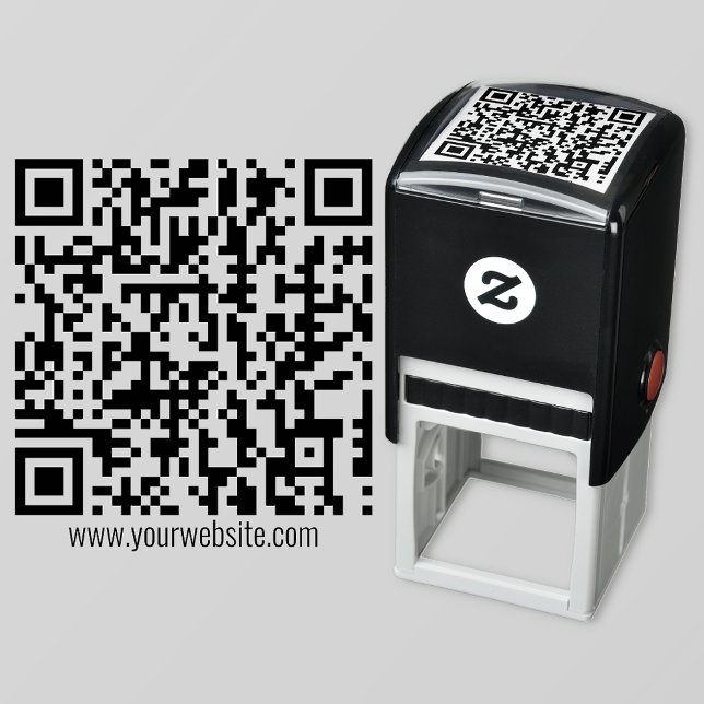 Custom QR Code  Self-inking Stamp (Creator Uploaded)