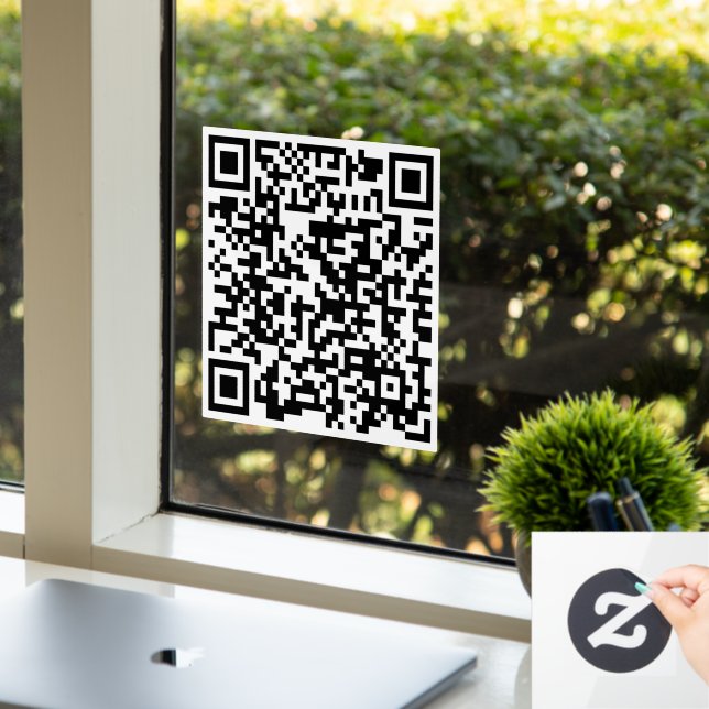 Custom QR Code Store Business Chic Trendy  (Office)