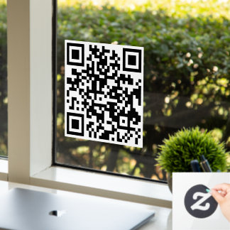 custom QR Code Store Sale business elegant modern