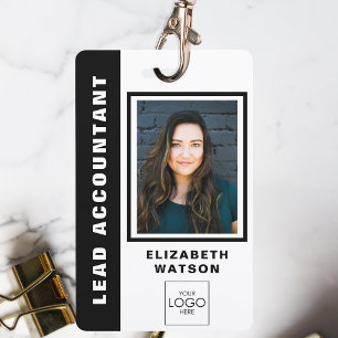 Custom QR Code With Your Logo Company Event ID ID Badge