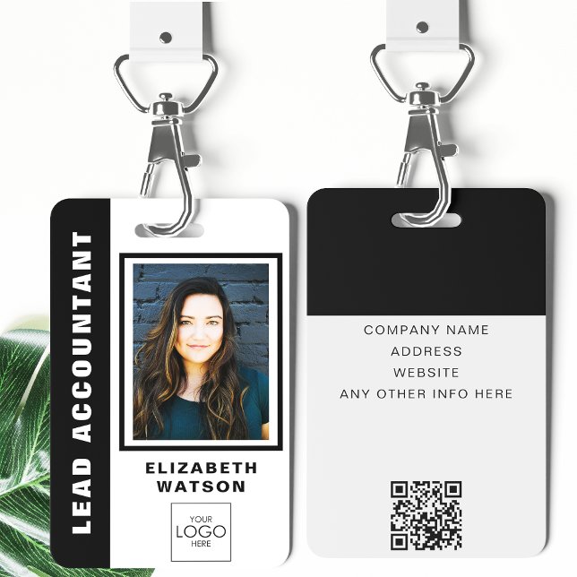 Custom QR Code With Your Logo Company Event ID ID Badge (Creator Uploaded)