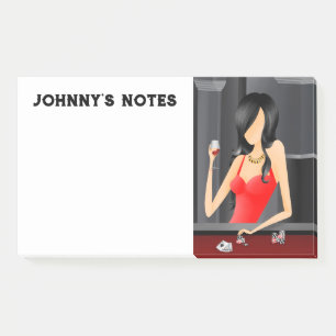 Custom Queen of the game - LasVegas Casino Post-it Notes
