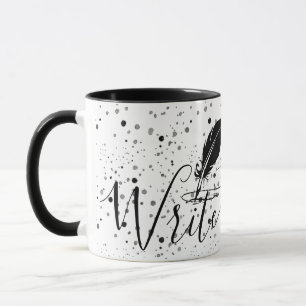 Custom quill pen  mug