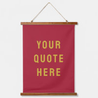Custom Quote Banner Personalised Your Quote Wall