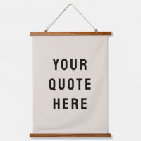 Custom Quote Banner Personalised Your Quote Wall