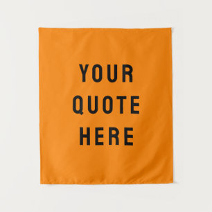 Custom Quote Banner Personalised Your Wall Nursery Tapestry