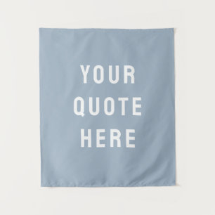 Custom Quote Banner Personalised Your Wall Nursery Tapestry
