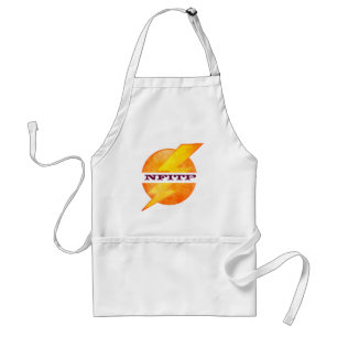 Custom Quote, Name Monogram Flash Pattern Pocket Standard Apron