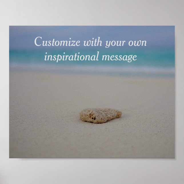 Custom Quote Personalized Poster (Front)
