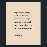 Custom Quote Print<br><div class="desc">Custom quote print available in a variety of fine art papers or as a printable download.</div>