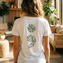 Custom Quote Sage Green Semicolon Nature Healing