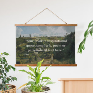 Custom Quote Vintage Hanging Tapestry