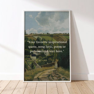 Custom Quote Vintage Poster