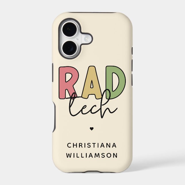 Custom Rad Tech Radiologic Technologist Radiology (Back)